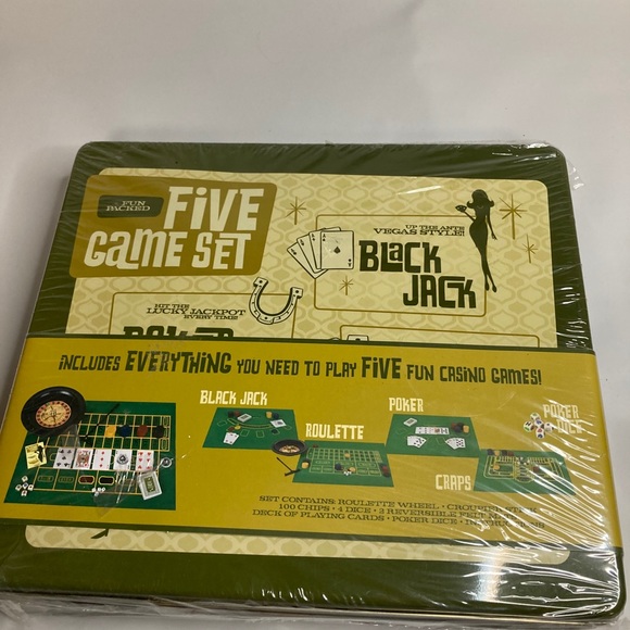 Fun Packed Five Game Set - Picture 1 of 3